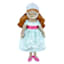 Tiny Dreamers Blue Dress Princess Pillow, 19"
