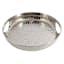 Found & Fable Hammered Metal Tray, 10"