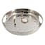 Found & Fable Hammered Metal Tray, 10"
