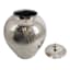 Found & Fable Hammered Metal Ginger Jar, 14"