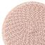 Set of 6 Pila Coral Round Placemats, 15"