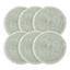 Set of 6 Vargus Spruce Round Placemats, 15"