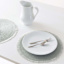 Set of 6 Vargus Spruce Round Placemats, 15"