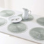 Set of 6 Vargus Spruce Round Placemats, 15"