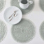 Set of 6 Vargus Spruce Round Placemats, 15"