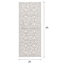 Grey & Ivory Classic Loop Accord Runner, 2x5