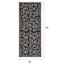 Dark & Light Grey Classic Loop Accord Runner, 2x5