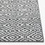 Navy Blue & Ivory Classic Loop Accord Runner, 2x5