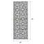 Navy Blue & Ivory Classic Loop Accord Runner, 2x5