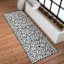 Navy Blue & Ivory Classic Loop Accord Runner, 2x5