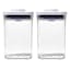 OXO 3-Piece Pop Clear Plastic Food Storage Container Set