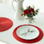 Red Sparkle Placemat, 15"