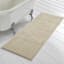 Tan Memory Foam Bath Runner, 22x60
