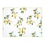 Yellow Lemon Print Drying Mat