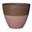 Honeybloom Pink Wood Grain Egg Planter, 12"