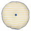 Sunny Club Round Stripe Outdoor Throw Pillow, 16"