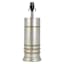 Found & Fable Silver Metallic Medium Table Lamp, 18"