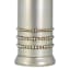 Found & Fable Silver Metallic Medium Table Lamp, 18"