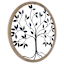 Wood & Metal Blue Tree Decor, 28"