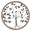 Wood & Metal Blue Tree Decor, 28"