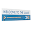 Welcome to the Lake Sign, 42"