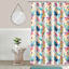 13-Piece Vibrant Tropics Shower Curtain Set, 70x72