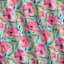 13-Piece Pink Painted Blooms Shower Curtain Set, 70x72