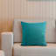 Teal Throw Pillow, 18"