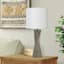 Cream Wash Medium Table Lamp Base, 20"