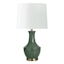 Grace Mitchell Green Urn Ceramic Medium Table Lamp Base, 18"