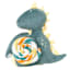 Tiny Dreamers Dinoskater T-Rex Huggable Throw Blanket