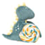 Tiny Dreamers Dinoskater T-Rex Huggable Throw Blanket