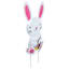 Bunny Brights Bunny with Easter Basket Yard Stake, 31"