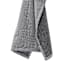 Set of 3 Black Porter Slub Waffle Cotton Kitchen Towels