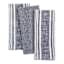 Set of 3 Blue Porter Slub Waffle Cotton Kitchen Towels