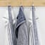 Set of 3 Blue Porter Slub Waffle Cotton Kitchen Towels