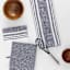 Set of 3 Blue Porter Slub Waffle Cotton Kitchen Towels