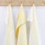 Set of 3 Yellow Porter Slub Waffle Cotton Kitchen Towels