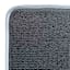 2-Piece White Bubble Faux Fur Rug Set