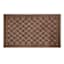 Brown Tractor Texture Rubber Doormat, 18x30