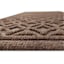 Brown Tractor Texture Rubber Doormat, 18x30