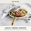 Greenpan Linen Frypan with Glass Lid, 12"
