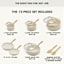 Greenpan Studio 12-Piece Linen Cookware Set