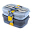Ello Blueberry Plastic Lunch Stack