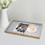 Light Grey Galvanized Metal Bath Tray