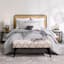 Found & Fable Zola Rattan Accent Table