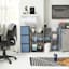 Wyatt 3-Tier Bookcase, Black