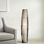 Found & Fable Brown Rattan Uplight Floor Lamp, 43"