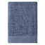 Honeybloom Plush Performance Solid Blue Bath Towel, 30x54