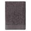 Honeybloom Plush Performance Solid Dark Grey Bath Towel, 30x54